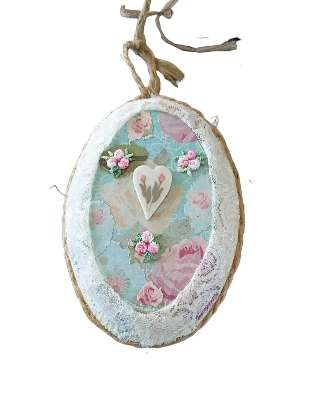 Handmade Vintage Shabby-Chic Wall Hanging Decor